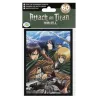 ATTAQUE DES TITANS - Trio - Protège-cartes Taille Japonaise (62x89mm)