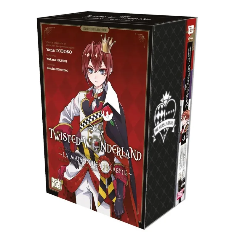 DISNEY TWISTED WONDERLAND - HEARTSLABYUL - Tome 4 - EDITION LIMITEE