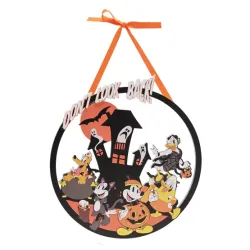 MICKEY & Friends - Halloween - Plaque Décorative