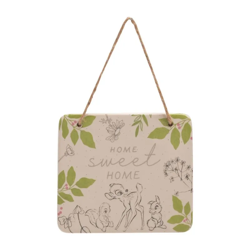 DISNEY - Forest - Bambi - Plaque Décorative en Céramique