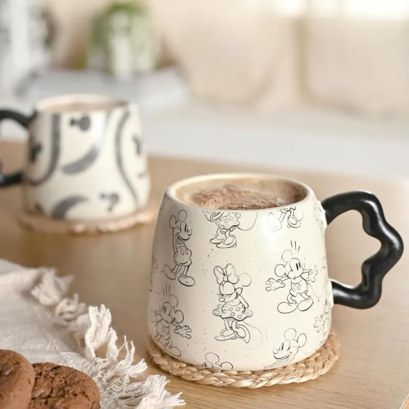 MICKEY & MINNIE - Shapes - Black&White - Mug 3D