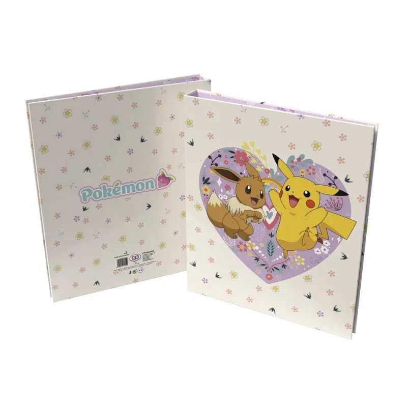 POKEMON - Collection Flower - Classeur 4 Anneaux