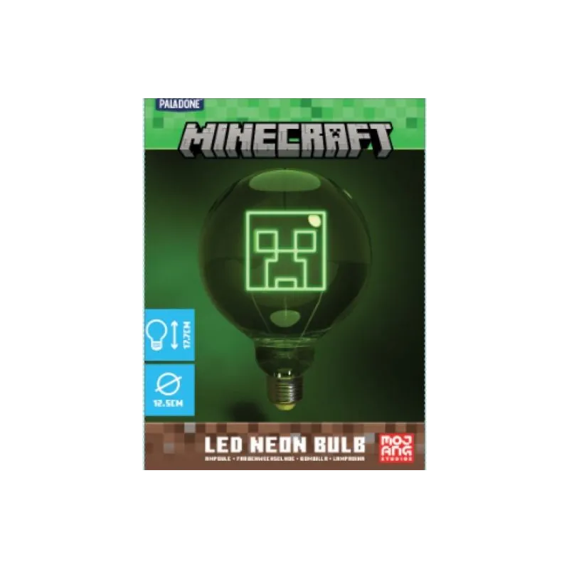 MINECRAFT - Creeper - Ampoule Néon LED