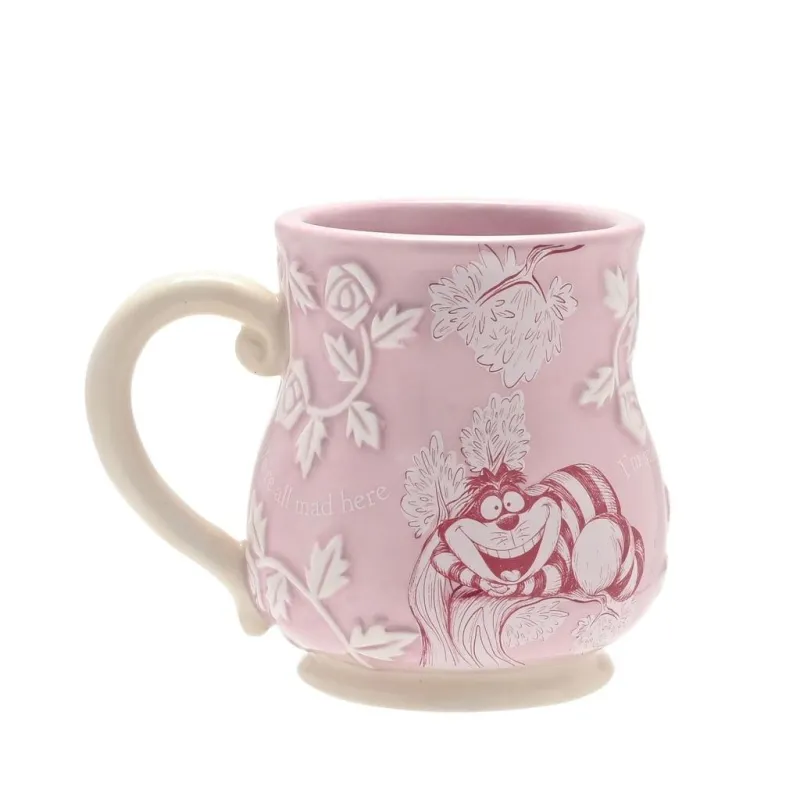 ALICE AUX PAYS DES MERVEILLES - Chat du Cheshire - Mug en Relief 350ml