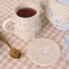 ALICE AUX PAYS DES MERVEILLES - Le Lapin Blanc - Mug en Relief 350ml