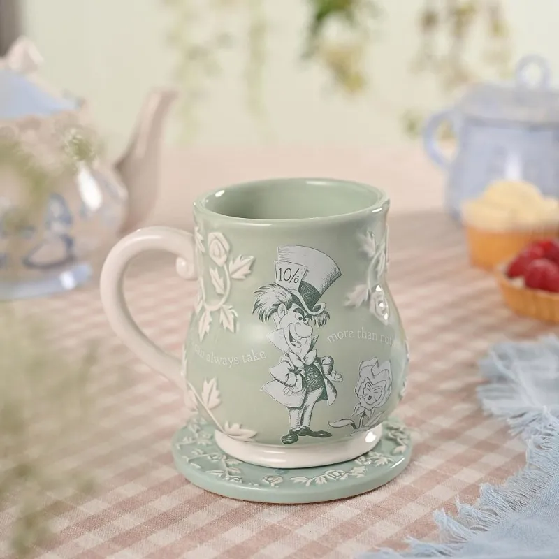 ALICE AUX PAYS DES MERVEILLES - Chapelier Fou - Mug en Relief 350ml