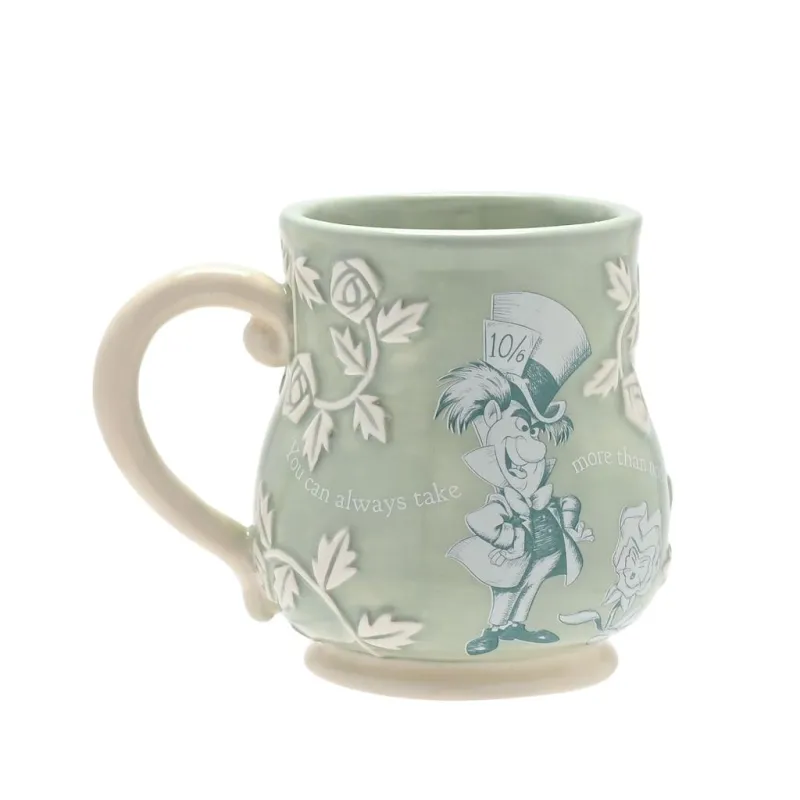 ALICE AUX PAYS DES MERVEILLES - Chapelier Fou - Mug en Relief 350ml