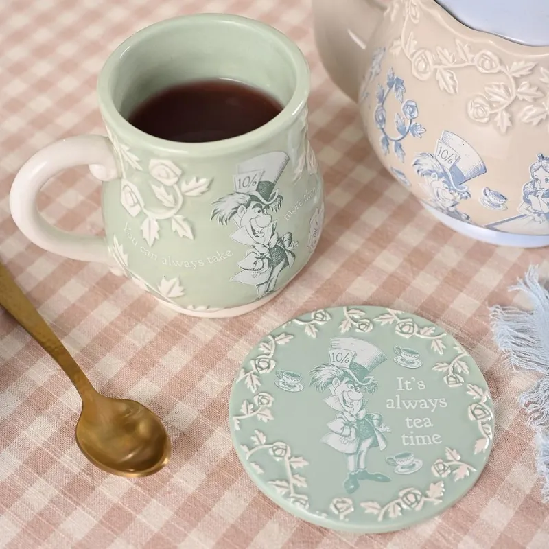 ALICE AUX PAYS DES MERVEILLES - Chapelier Fou - Mug en Relief 350ml