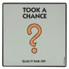 MONOPOLY - Took a Chance - Sous Verre Carré en Céramique