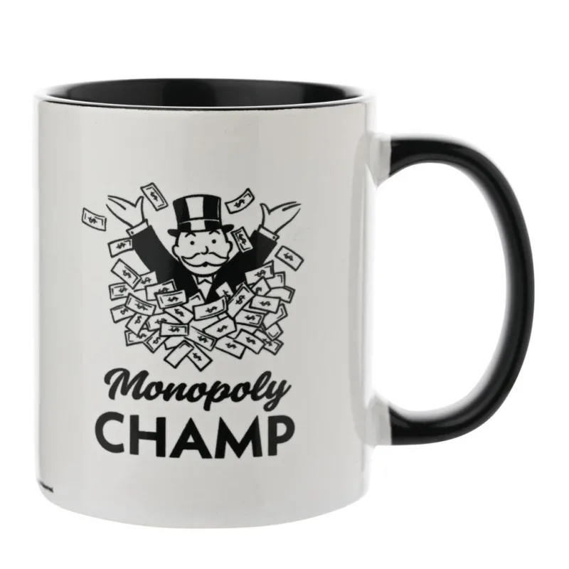 MONOPOLY - Champ - Mug Interieur Coloré - 312ml