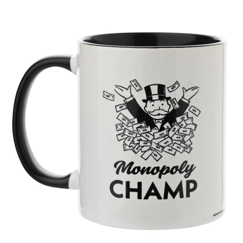 MONOPOLY - Champ - Mug Interieur Coloré - 312ml