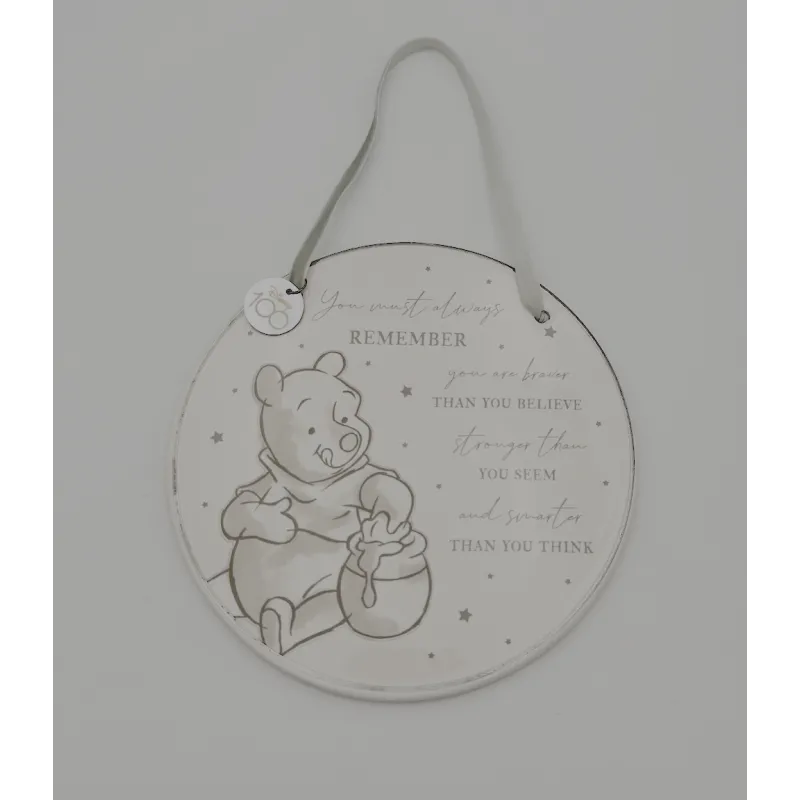 DISNEY - Winnie - Plaque Décorative en Céramique