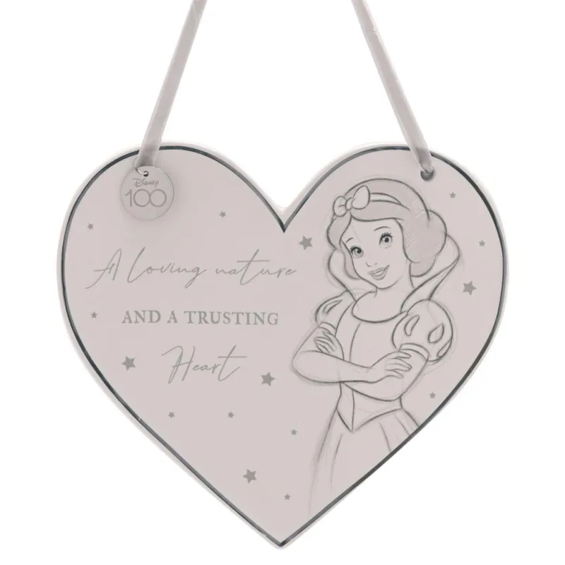 DISNEY - Blanche Neige - Plaque Décorative en Céramique