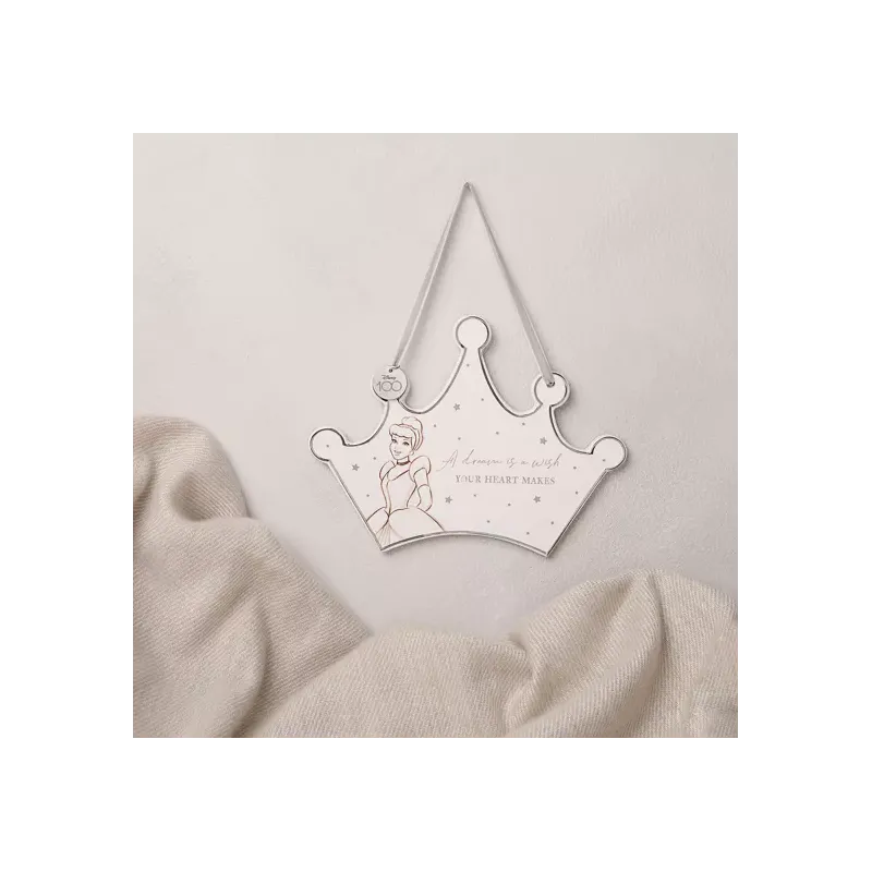 DISNEY - Cendrillon - Plaque Décorative en Céramique
