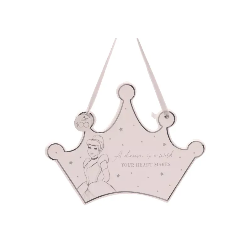 DISNEY - Cendrillon - Plaque Décorative en Céramique