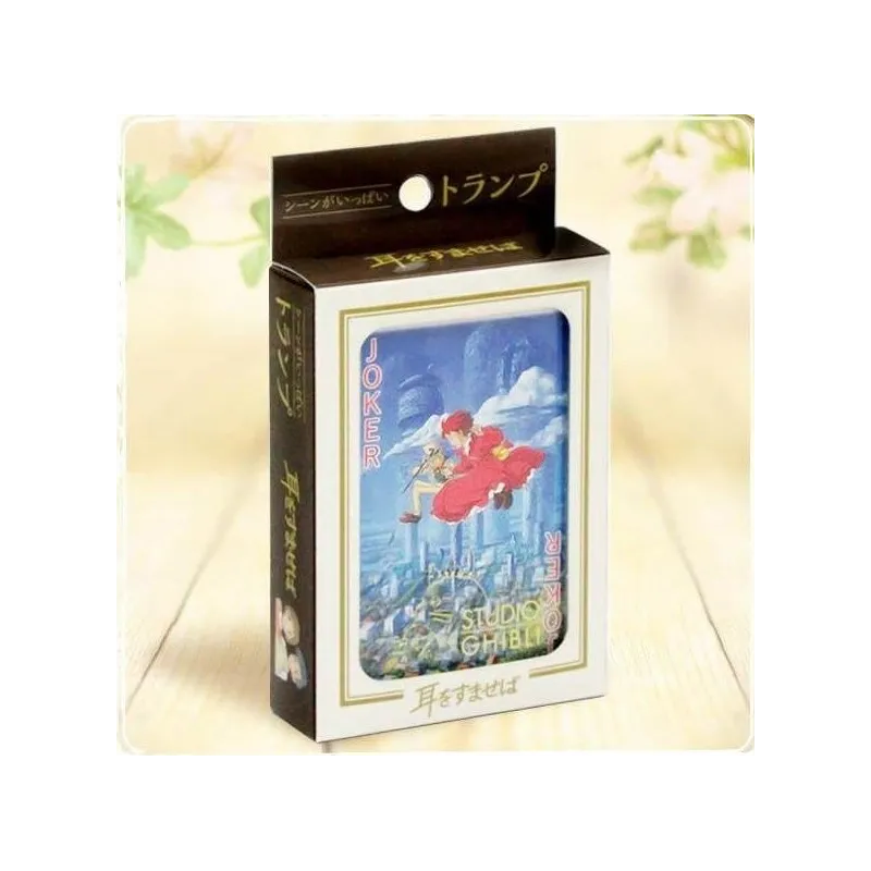 GHIBLI - Si tu tends l'oreille - Jeu de cartes à jouer (54 cartes)