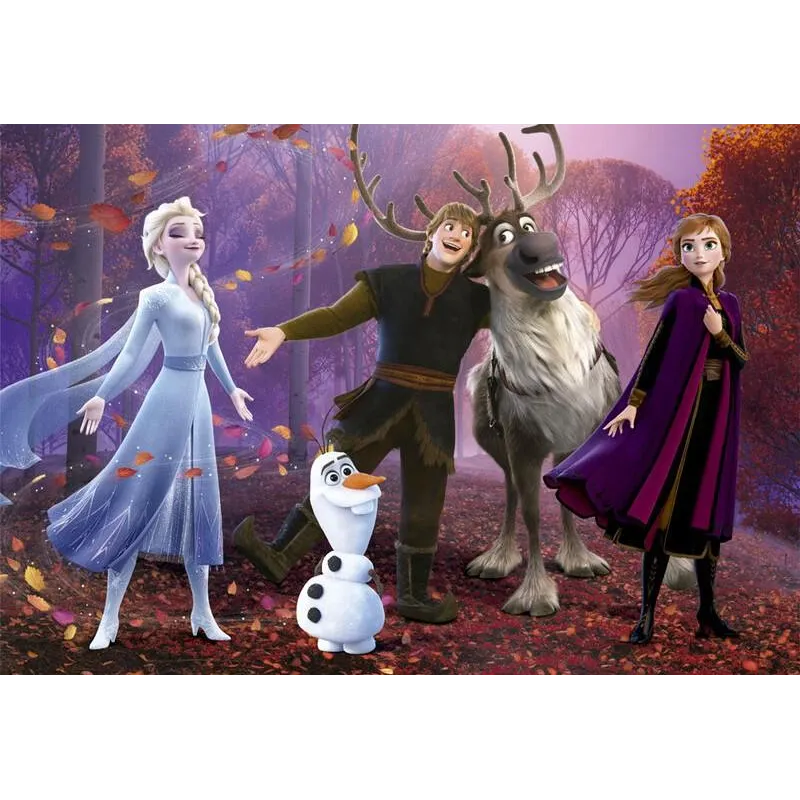 DISNEY - La Reine des Neiges - Puzzle Super Color 104P