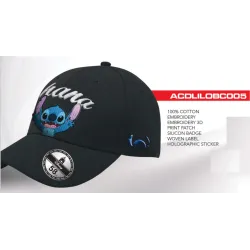 DISNEY - Stitch Ohana - Casquette de Baseball