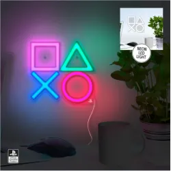 PLAYSTATION - Playstation - Lampe Murale Neon LED