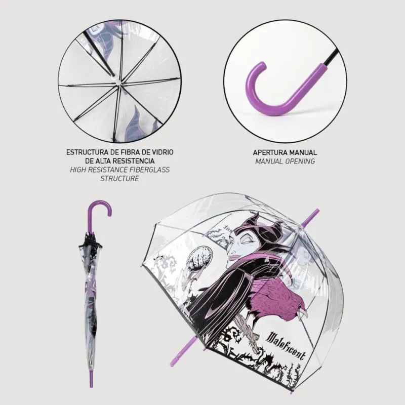DISNEY VILAINS - Parapluie - 60 cm