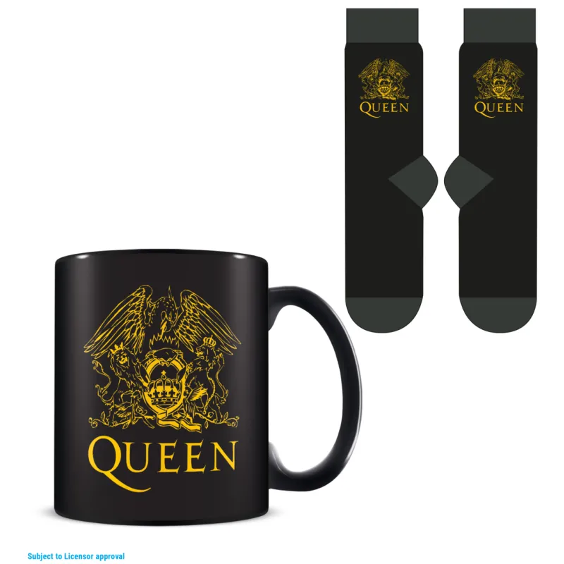 QUEEN - Queen - Mug 315ml et Chaussettes 41-45