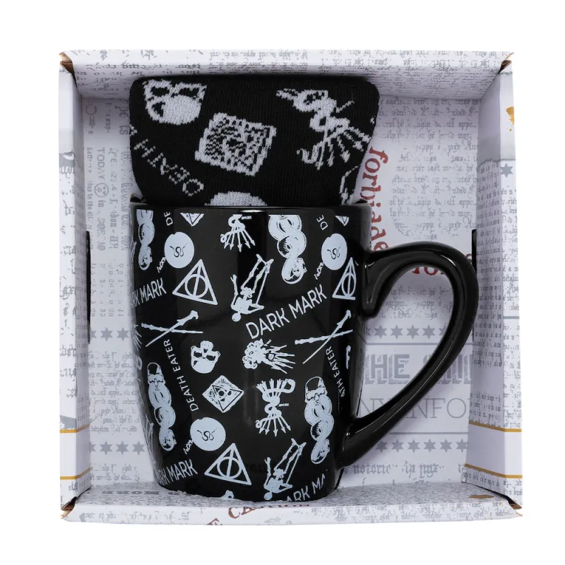 HARRY POTTER - Dark Mark - Mug 315ml et Chaussettes Femme 36-41