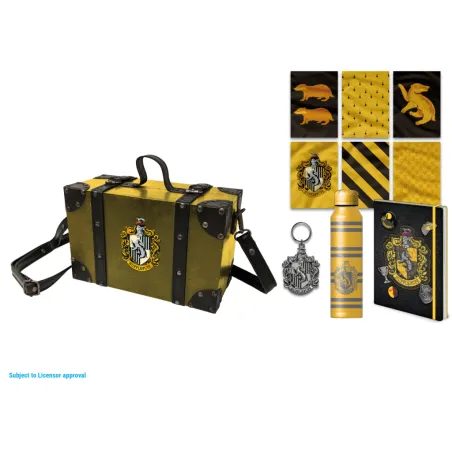 HARRY POTTER - Colourful Crest Poufsouffle - Coffret Cadeau premium