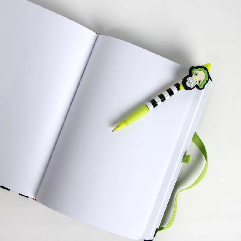 BEETLEJUICE - Pack Premium Notebook A5 + Stylo-Bille