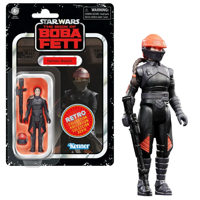 LIVRE DE BOBA FETT - Fennec Shand - Figurine Retro Collection 10cm
