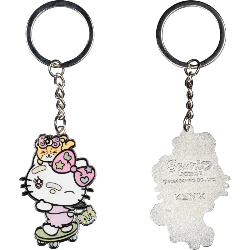 HELLO KITTY - Skateboard - Porte-Clés