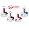 HELLO KITTY - Assortiment de 24 Porte-Clés Peluches - 4 modèles - 7cm