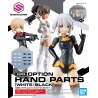 30MS - Option Hand Parts (White / Black) - Model Kit