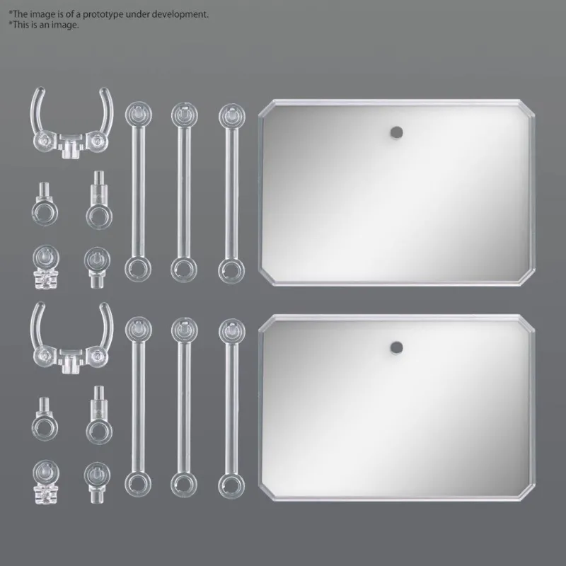 GUNDAM - Action Base 6 (Clear Color) Mirror Stickers Set - Model Kit