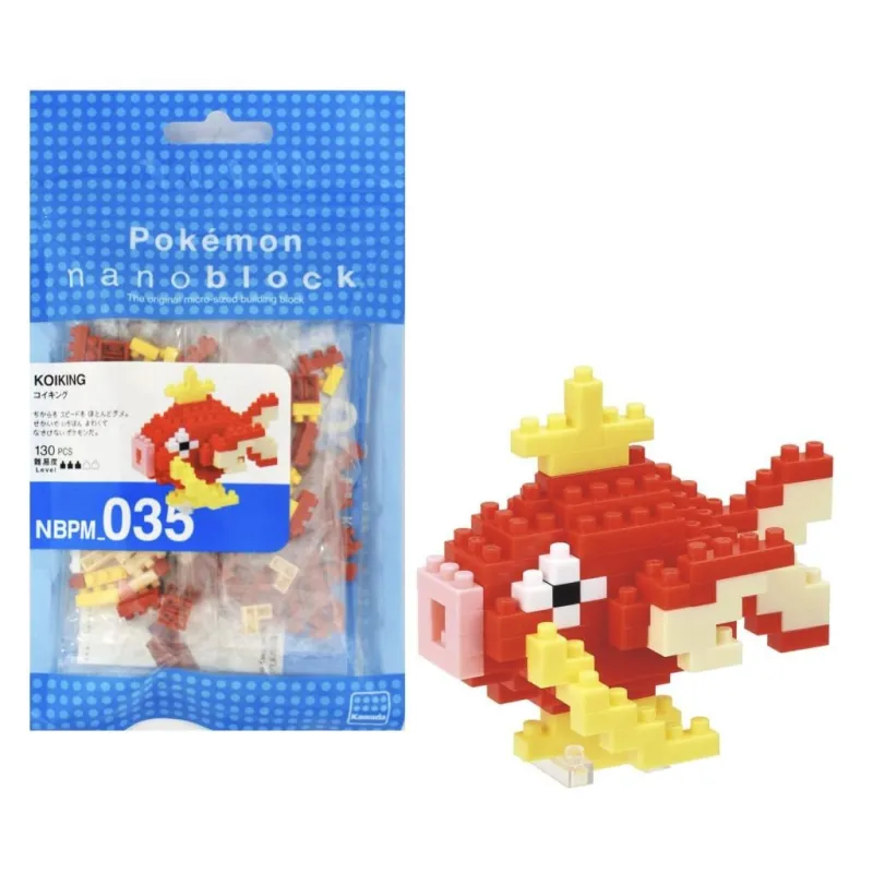 POKEMON - Magicarpe - Figurine Nanoblock 10cm