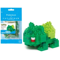 POKEMON - Bulbizarre - Figurine Nanoblock 10cm