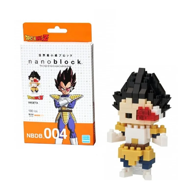 DRAGON BALL - Vegeta - Figurine Nanoblock 10cm