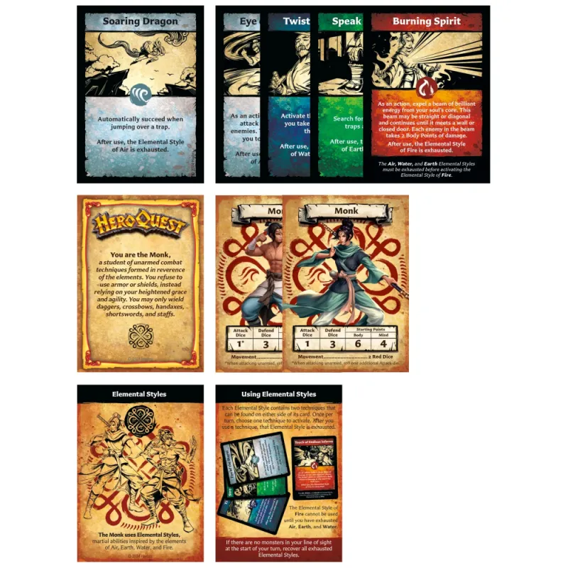 HEROQUEST - Extension : La Voie du Moine Errant (FR)