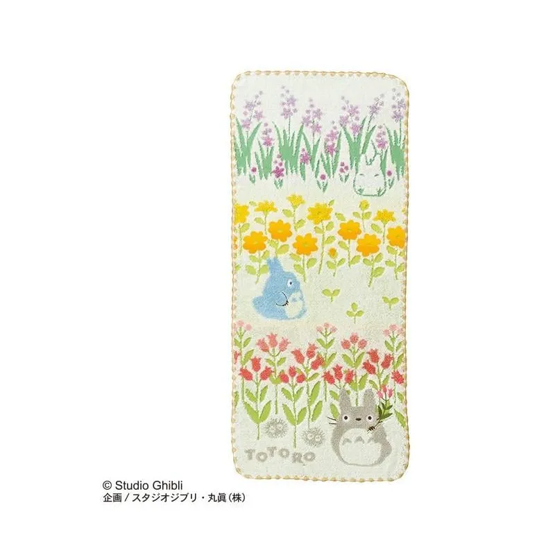 MON VOISIN TOTORO - Totoro Fleurs sauvages - Serviette 34x80cm