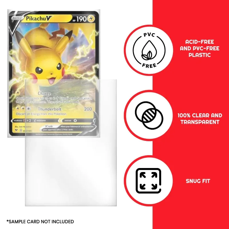 EVORETRO - Pochettes adaptées aux cartes Pokemon / Lorcana / MTG
