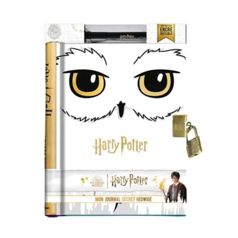 HARRY POTTER - Mon journal secret Hedwige (avec encre invisible)