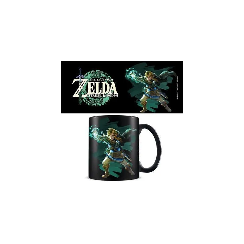 LEGEND OF ZELDA TEARS OF THE KINGDOM - Sacred Power - Black Mug 315ml