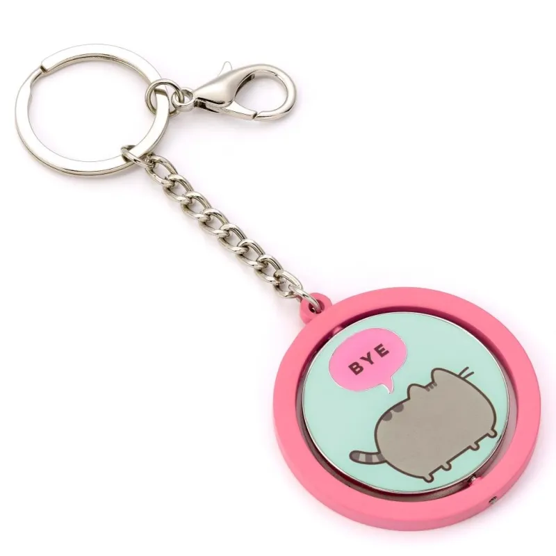 PUSHEEN - Hi & Bye - Porte-clés Rotatif