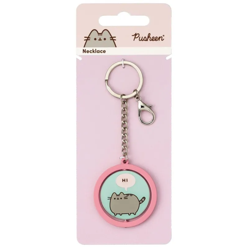 PUSHEEN - Hi & Bye - Porte-clés Rotatif