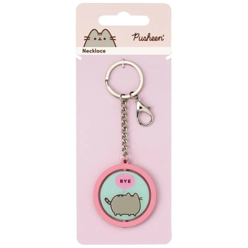 PUSHEEN - Hi & Bye - Porte-clés Rotatif
