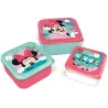 MINNIE - Boîtes à Snack - 3 pcs