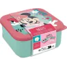 MINNIE - Boîtes à Snack - 3 pcs