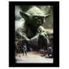 STAR WARS - Yoda Key Art - Impression encadrée 30x40cm