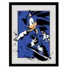 SONIC - Splatter - Impression encadrée 30x40cm