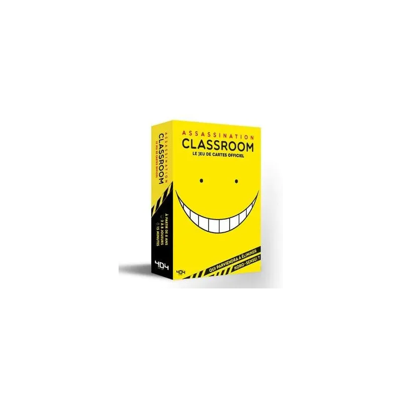 ASSASSINATION CLASSROOM - Le jeu de cartes