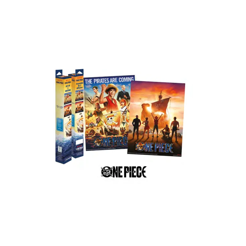 ONE PIECE - Live Action - Set 2 Posters 52 x 38cm